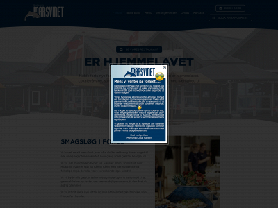 restaurant-marsvinet.dk snapshot