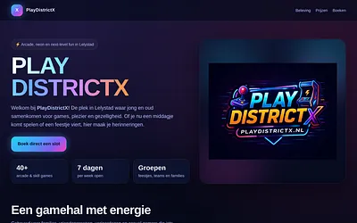 playdistrictx.nl snapshot