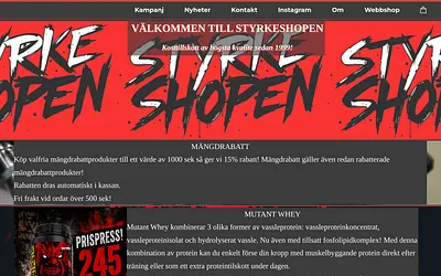 styrkeshopen.com snapshot