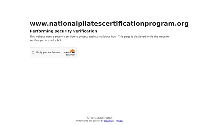 www.nationalpilatescertificationprogram.org snapshot