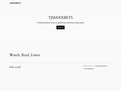 tjmaxxbets.com snapshot