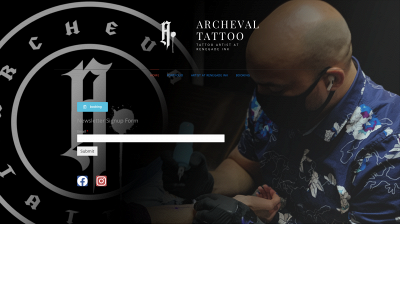 archevaltattoos.com snapshot