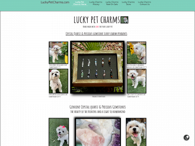luckypetcharms.com snapshot