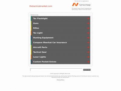 thetacticalmarket.com snapshot