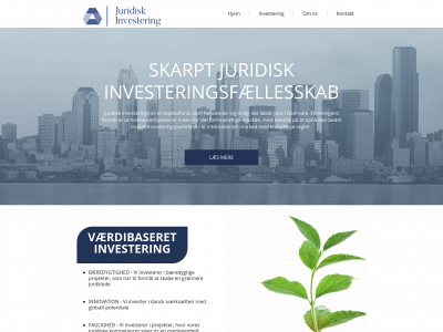 juridiskinvestering.dk snapshot