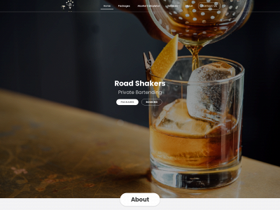 roadshakersprivatebartending.com snapshot