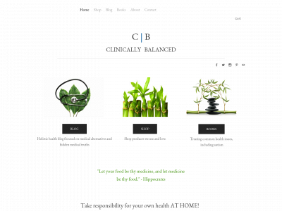 www.clinicallybalanced.com snapshot