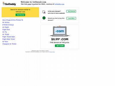 1stlineair.com snapshot