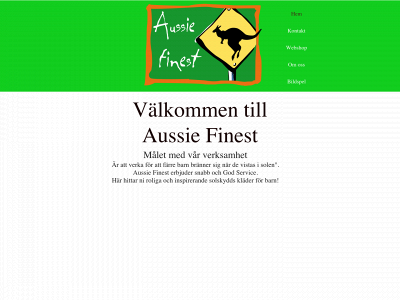 aussiesfinest.se snapshot