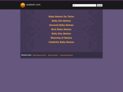 azaleah.com snapshot