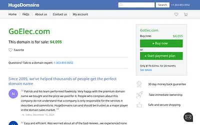 goelec.com snapshot