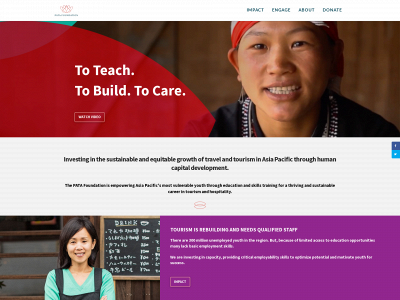 patafoundation.org snapshot