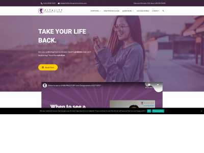 vitalitychiropracticcentres.com snapshot