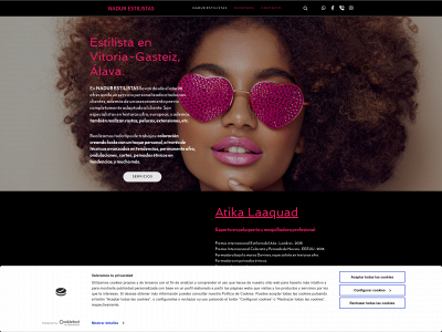 www.nadurestilistas.com snapshot