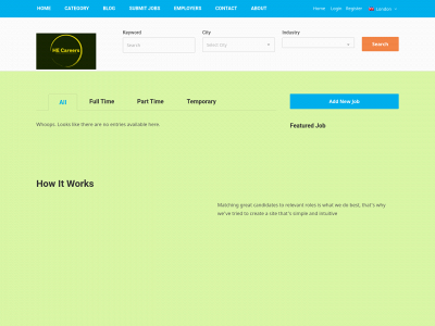 hecareers.co.uk snapshot