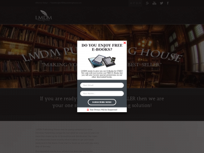 lmdmpublishinghouse.com snapshot