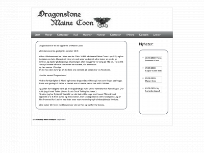 dragonstonecattery.com snapshot