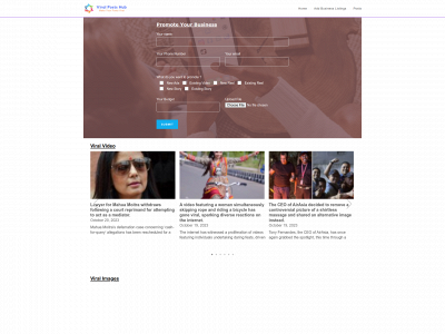 viralpostshub.com snapshot