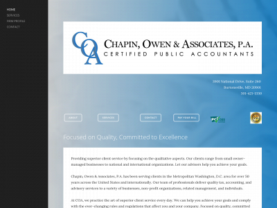 www.coacpas.com snapshot