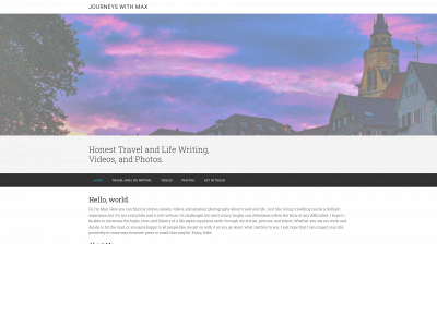 journeyswithmax.com snapshot