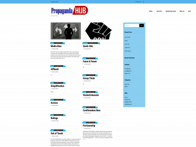 propagandahub.com snapshot