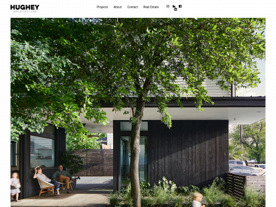 hugheyarchitecture.com snapshot