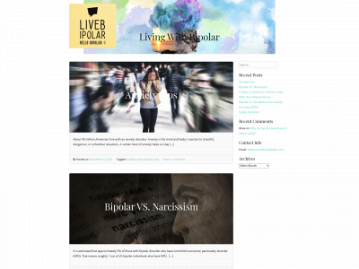 livebipolar.com snapshot