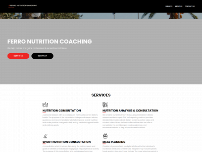 ferro-nutrition.com snapshot