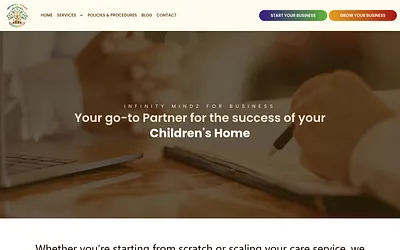 infinitymindzforbusiness.co.uk snapshot