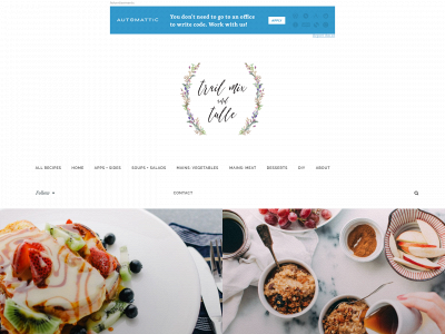 trailmixandtulle.com snapshot