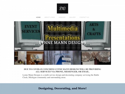 lynnemanndesigns.com snapshot