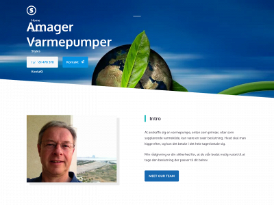 amagervarmepumper.dk snapshot