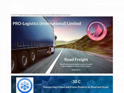 pro-logistics.uk snapshot