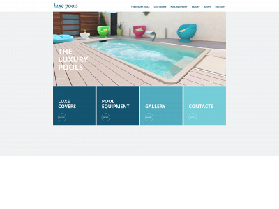 luxe-pools.com snapshot