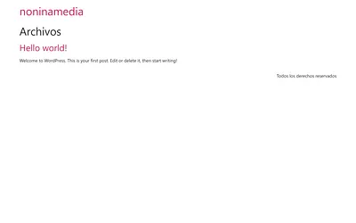 noninamedia.com snapshot