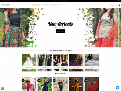 faashwear.com snapshot