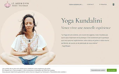 lejardindivin.fr snapshot
