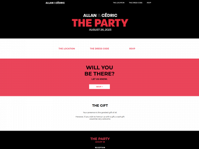 allanandcedric.be snapshot