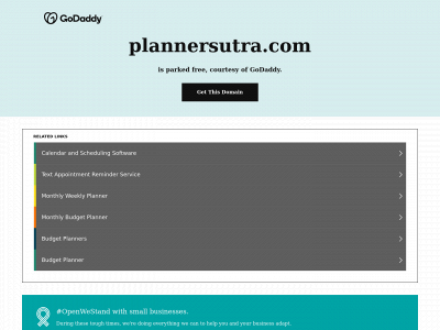 plannersutra.com snapshot