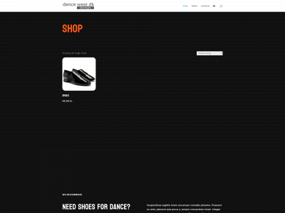 danceweardenmark.dk snapshot