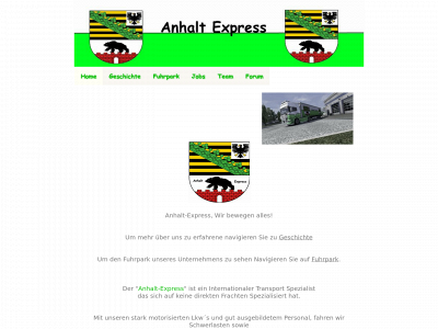 anhalt-express.de snapshot
