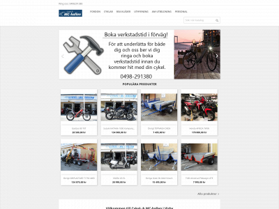 cykelmchallen.com snapshot