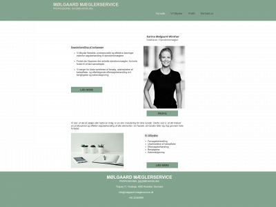 mølgaard-mæglerservice.dk snapshot