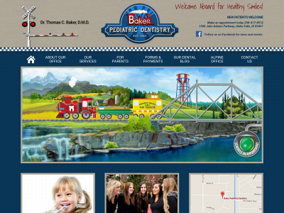 bakerpediatricdentistry.com snapshot