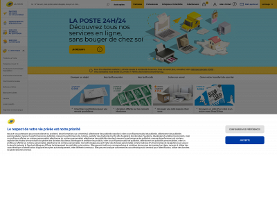 laposte.fr snapshot