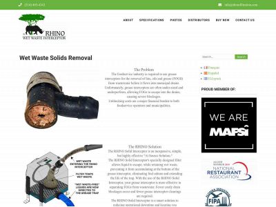 rhinofiltration.com snapshot