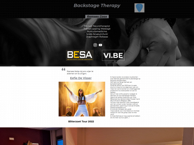 backstage-therapy.com snapshot