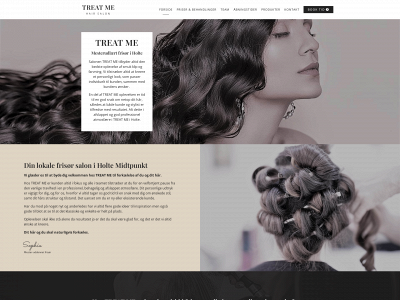 holtehairsalon.dk snapshot
