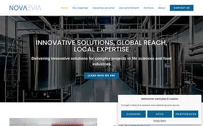 novaevia.com snapshot