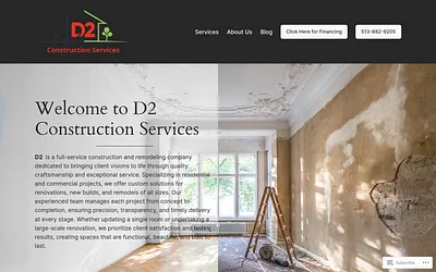 d2construct.com snapshot